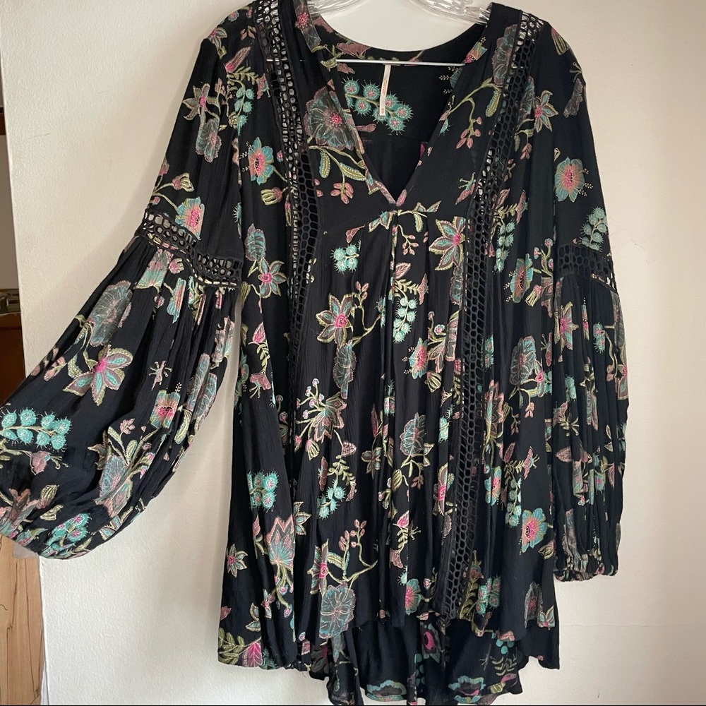 Free People Just the Two of Us tunic mini dress